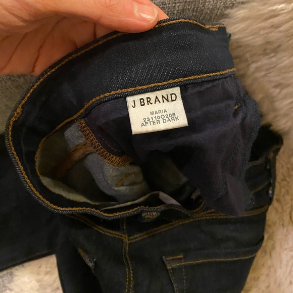 J Brand high rise skinny jeans - size 25 - Picture 5 of 5